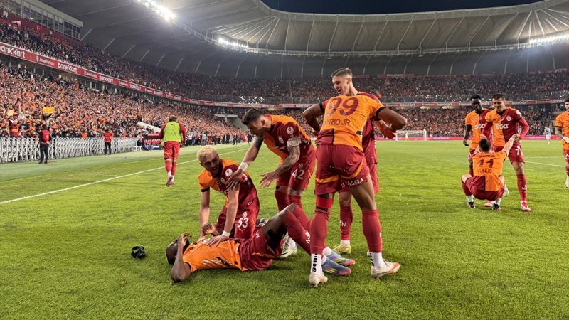 Galatasaray, Türkiye Kupası'nı 19. kez kazandı