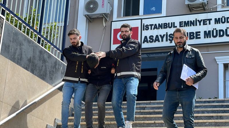 Şişli'de komşusunun motosikletini çalan şüpheli gözaltına alındı