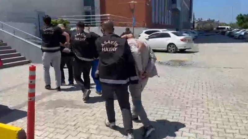 Hatay’da asayiş operasyonu: 10 tutuklama