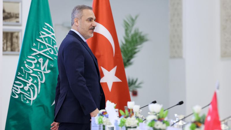 Hakan Fidan, Türk-Suudi Koordinasyon Konseyi'nde konuştu