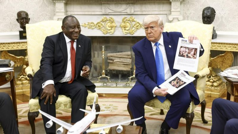 Donald Trump'ın Güney Afrika olarak gösterdiği çıktıların Kongo’da çekildiği ortaya çıktı