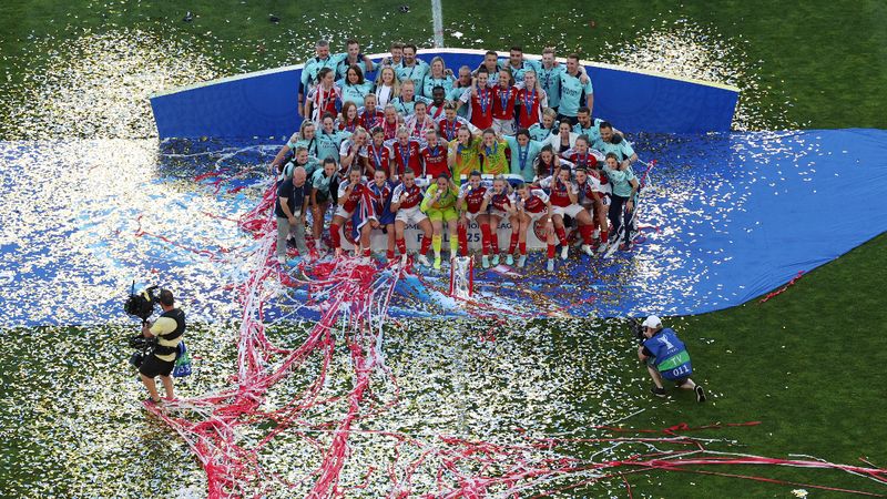 Kadınlar Şampiyonlar Ligi'nde şampiyon Arsenal
