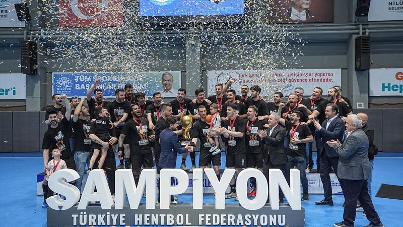 Hentbol Erkekler Süper Ligi'nde şampiyon Beşiktaş oldu
