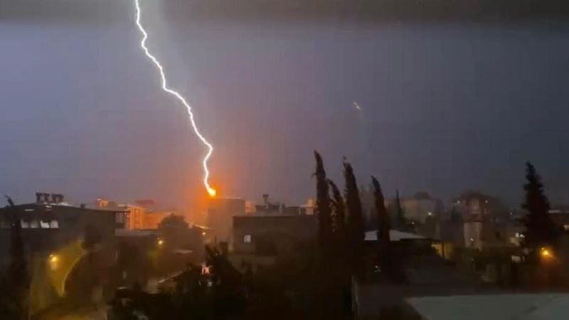 Osmaniye’de sağanak yağmur hayatı olumsuz etkiledi