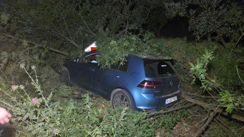 Bursa'da motosiklet ile otomobil çarpıştı: 1 yaralı