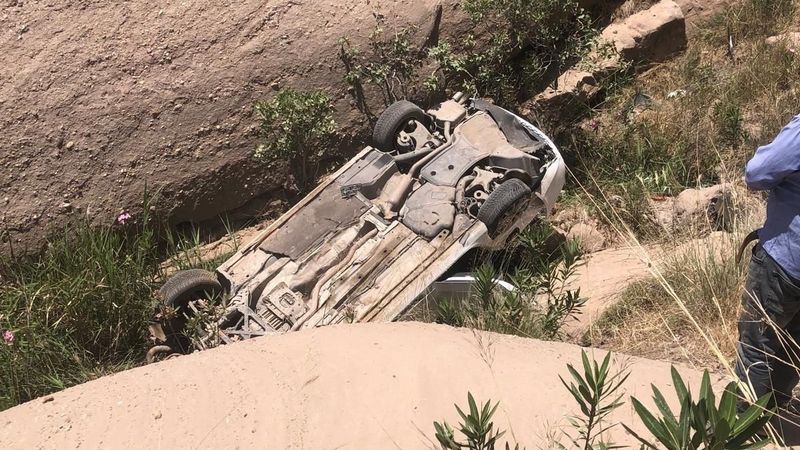 Şırnak'ta otomobil şarampole yuvarlandı: 1 ölü, 3 yaralı