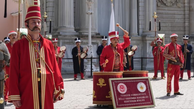 Milli Saraylar'da mehteran coşkusu başlıyor