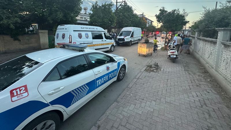 Adana'da kamyonetin çarptığı bisikletli çocuk can verdi