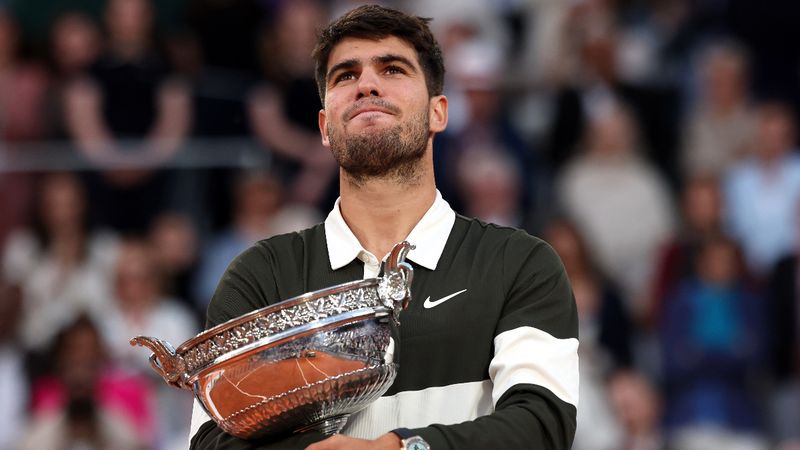 Fransa Açık'ta şampiyon Alcaraz