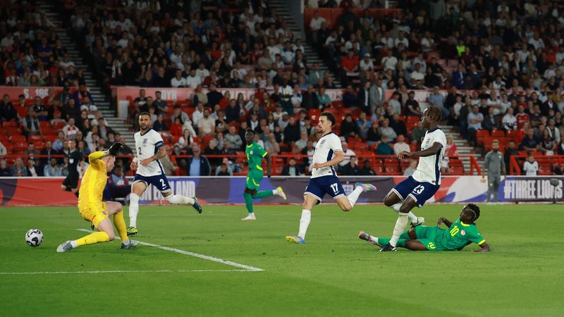 İngiltere, Senegal'e yenildi