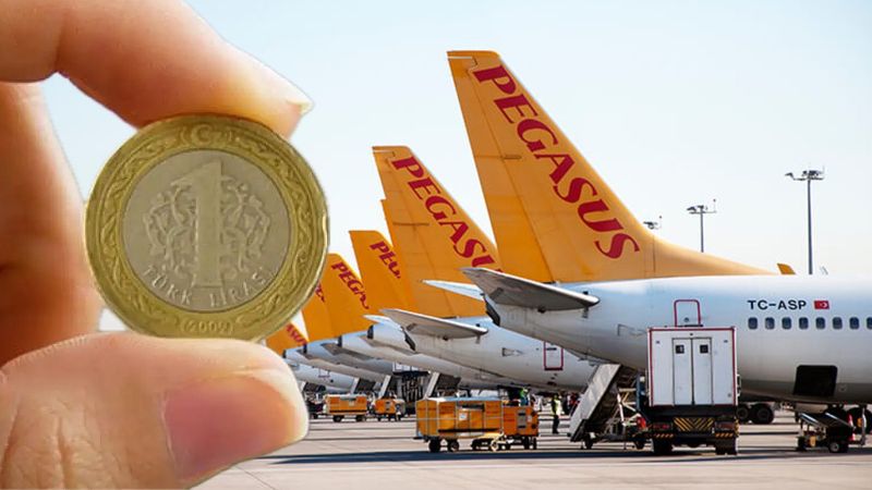 Dev kampanya başladı: Pegasus uçak biletleri 1 TL'den satılıyor