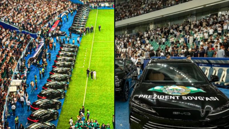 Tarihi başarıya Cumhurbaşkanından jest: Tüm futbolculara araba hediye edildi!