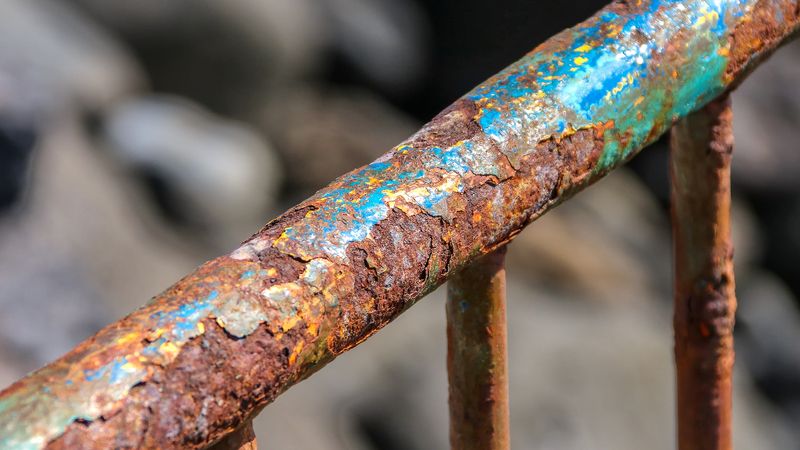 Balkon demirlerine sürün, pası su gibi akıtın! 