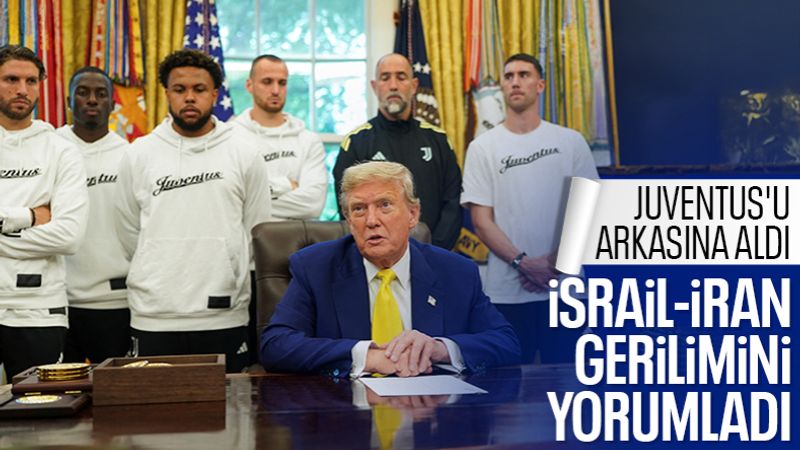Donald Trump'ın Juventus'la bir araya gelmesi gündem oldu