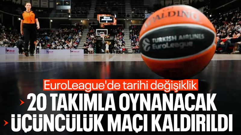 EuroLeague'de beklenen değişiklikler resmileşti