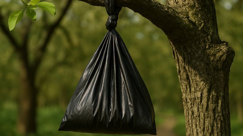 Ağaçlara siyah poşet asmak bakın ne anlama geliyormuş…