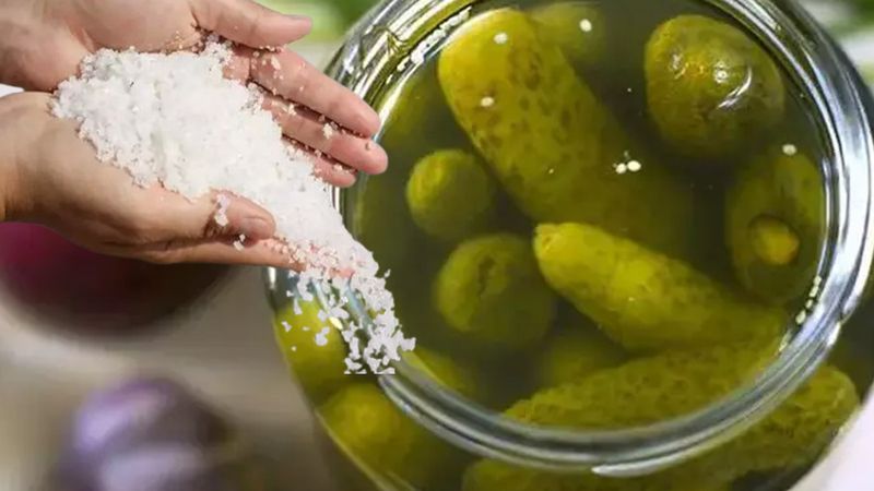Turşuyu bu tuzla kurun, erimeyi de yumuşamayı da unutun