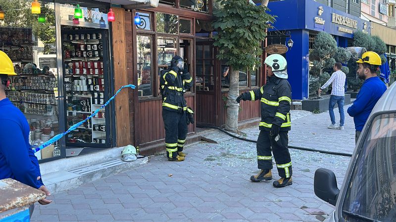 Kütahya'da ruhsatsız iş yerinde patlama: 1 yaralı