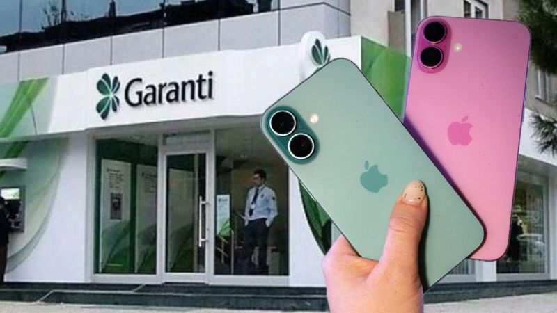 Garanti Bankası ücretsiz iPhone 16 veriyor: İşte şartı…