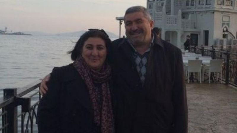 Malatya'da devrilen traktördeki karı koca can verdi