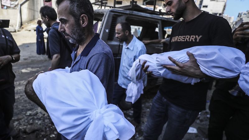 Gazze'de can kaybı 57 bin 418'e yükseldi