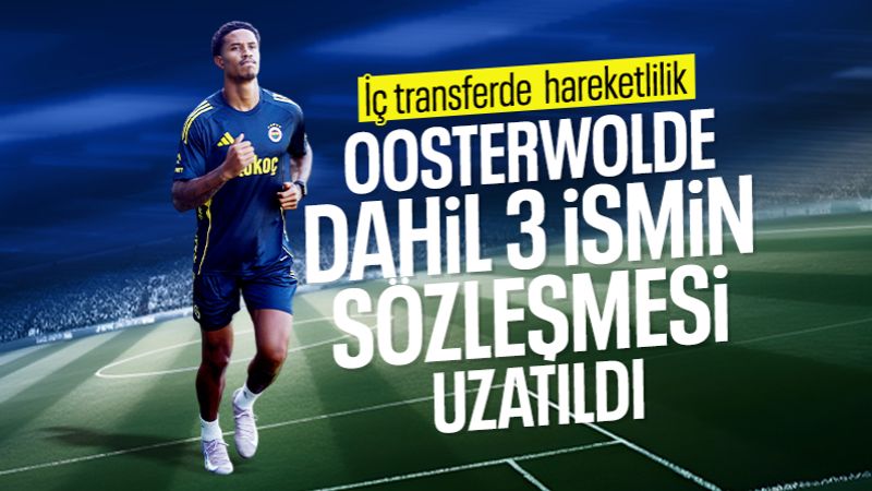 Fenerbahçe'de üç oyuncunun sözleşmesi yenilendi