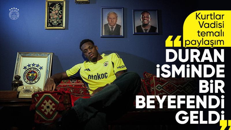 Fenerbahçe'den Jhon Duran'a özel video