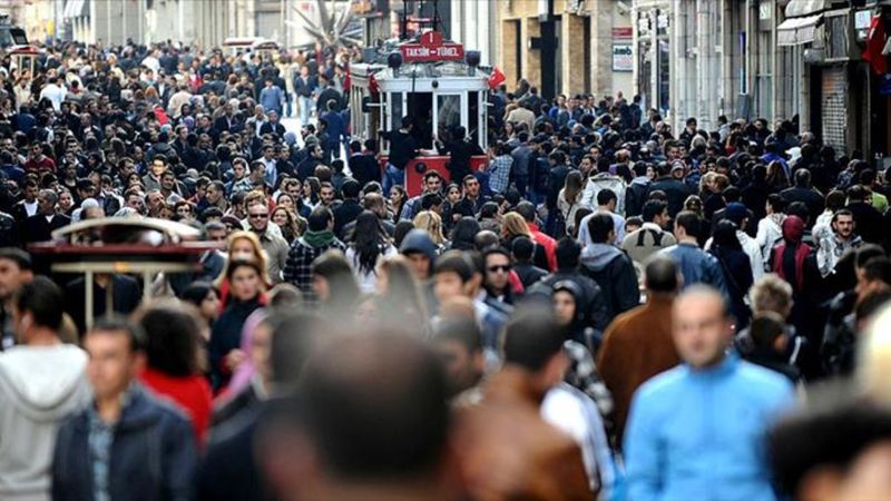 Türkiye nüfus büyüklüğüne göre dünyada 18. sırada