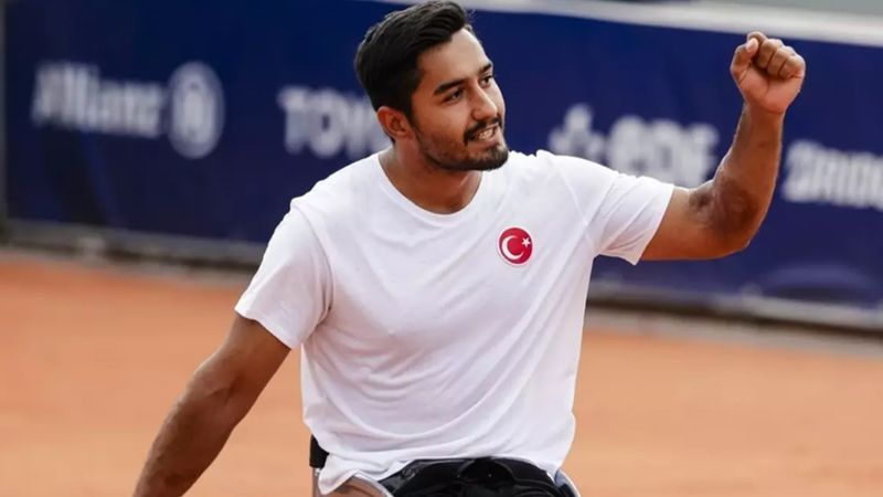 Milli para tenisçi Ahmet Kaplan, Wimbledon'da yarı finalde
