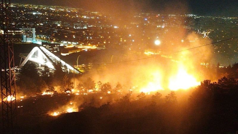 Konya'da yangına neden olan şahıslar yakalandı
