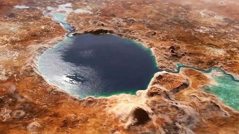 Mars'ın güneyinde binlerce kilometrelik nehir yatakları tespit edildi