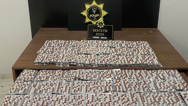 Konya'da uyuşturucu operasyonu: 68 tutuklama
