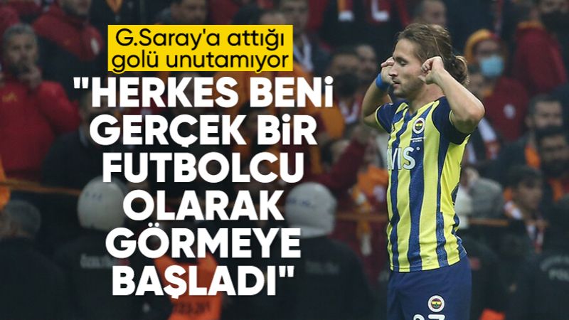 Miguel Crespo, Galatasaray'a attığı golü unutamıyor