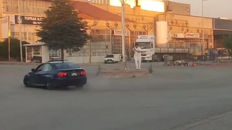 Kırşehir’de drift atan sürücü cezadan kaçamadı