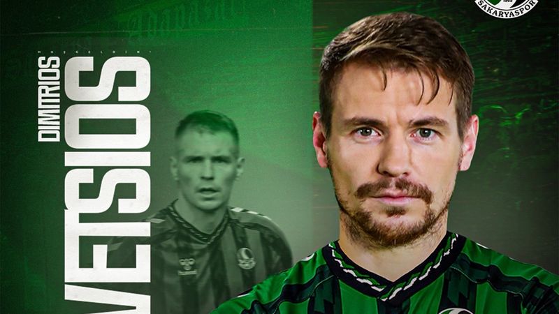 Sakaryaspor, Dimitrios Kolovetsios'u transfer etti