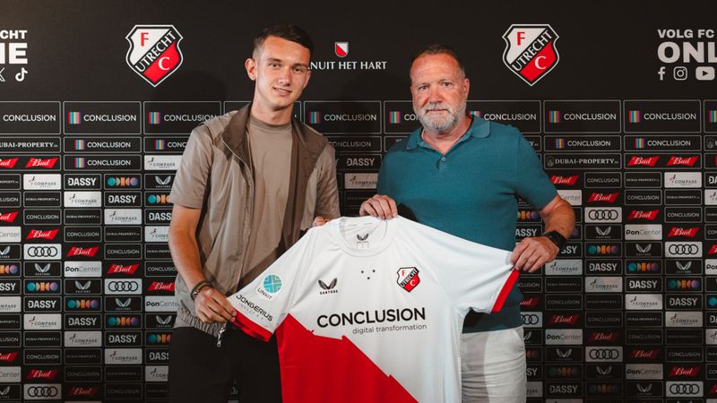 Wesley Sneijder'in oğlu, Utrecht ile profesyonel sözleşme imzaladı