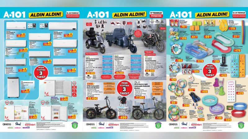 Serinlik Ucuza Geldi! A101’de 17 Temmuz’da Klima Alana 3 Taksit Fırsatı!
