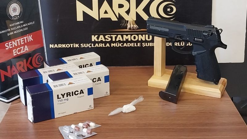 Kastamonu'da uyuşturucu operasyonu