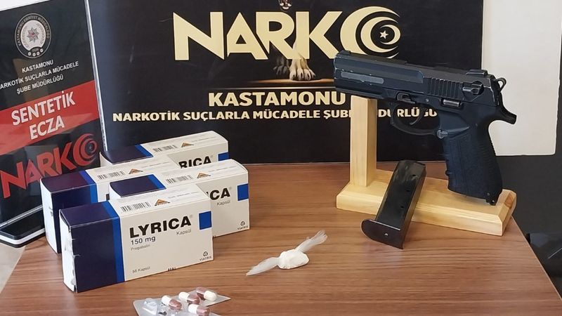 Kastamonu'da uyuşturucu operasyonu
