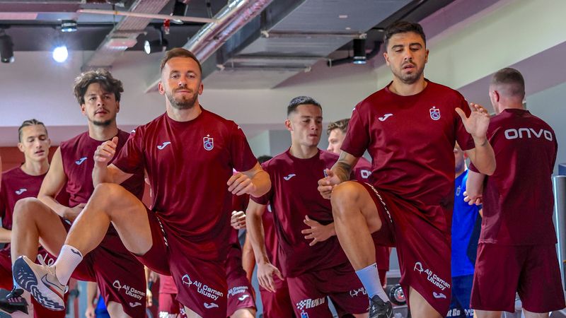 Trabzonspor, sabah idmanını yaptı