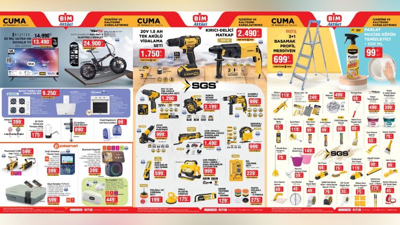 BİM'e sinek engelleyici gece lambası geliyor: BİM 25 Temmuz Aktüel