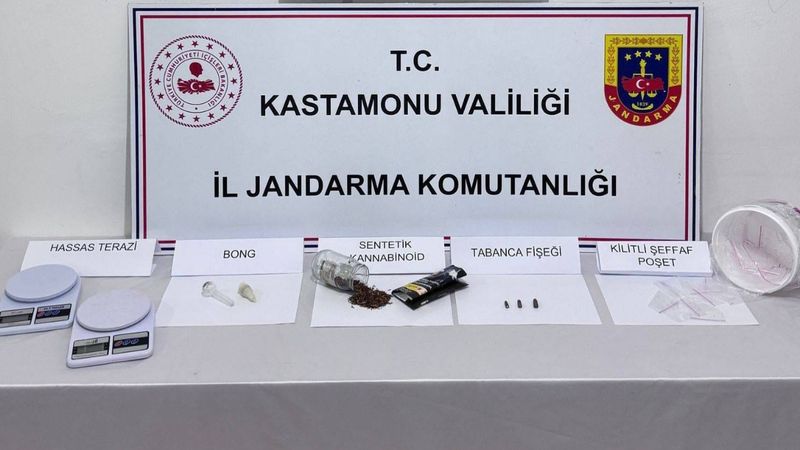 Kastamonu'da uyuşturucu operasyonu: 2 tutuklama