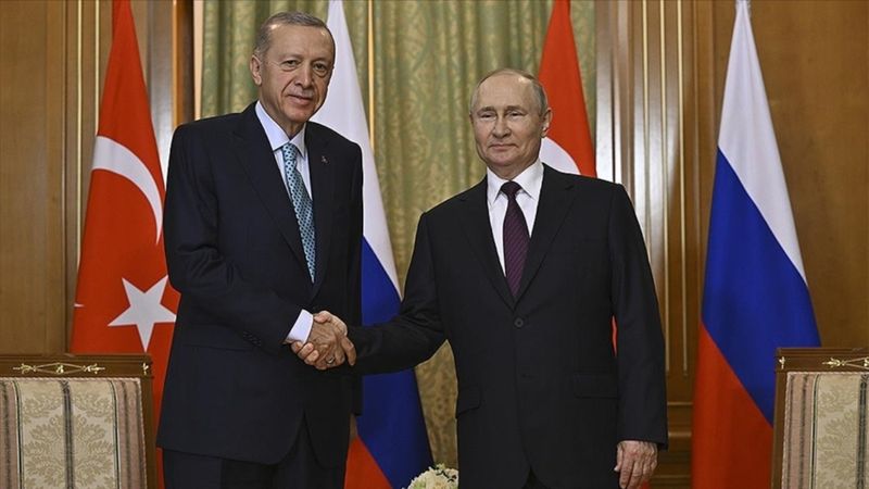 Cumhurbaşkanı Erdoğan, Putin ile görüştü
