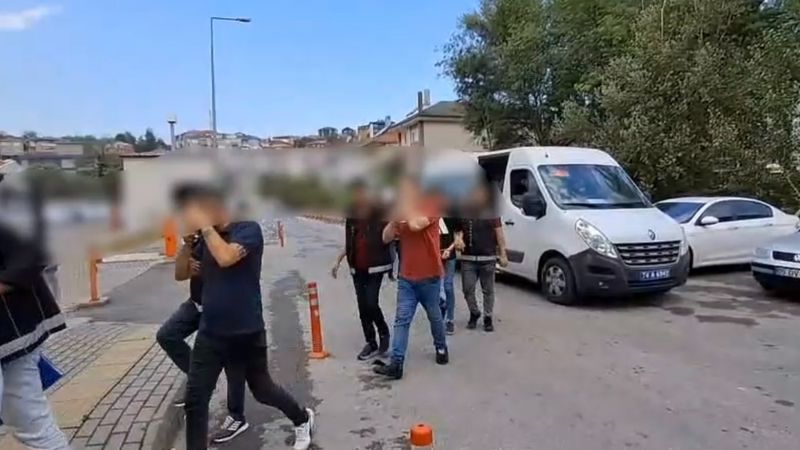 Bartın'da uyuşturucu operasyonu: 8 tutuklama