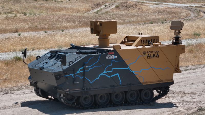 Savunmada yeni hamle: Lazer silahı ALKA, hibrit KAPLAN'a entegre edildi