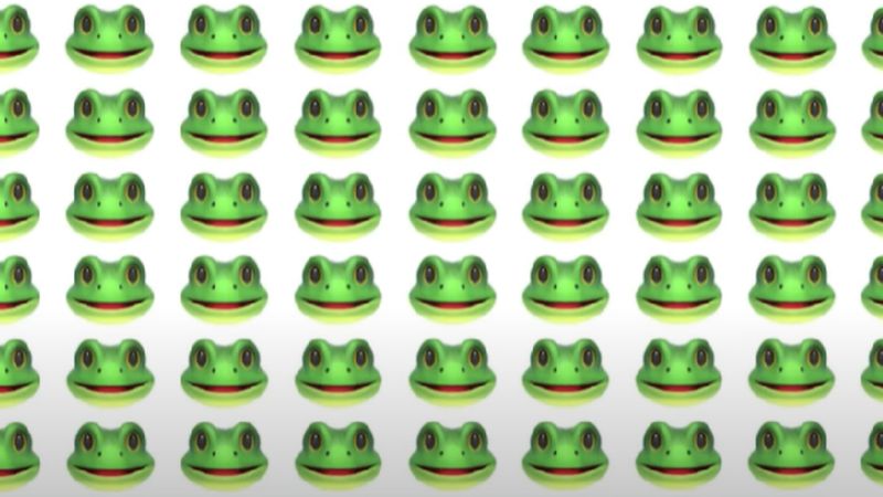 Görsel zeka testi: Resimdeki farklı emojiyi 6 saniyede bulanlar üstün zekalı çıkıyor