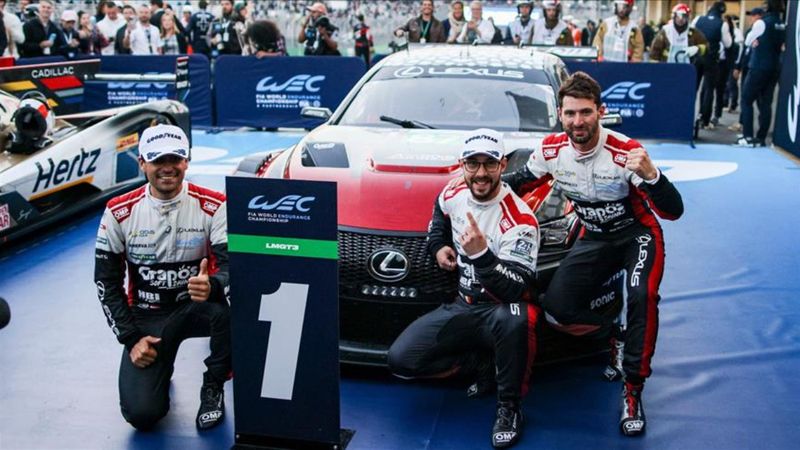 Lexus, Dünya Dayanıklılık Şampiyonası'nda ilk zaferini kazandı