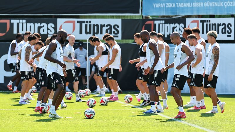 Beşiktaş'ta Shakhtar Donetsk maçının hazırlıkları sürdü