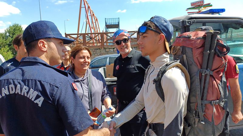 Kayseri'de aranan gençten sevindiren haber