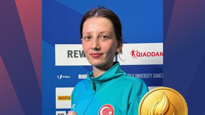 Şevval Çakal'dan Dünya Yaz Üniversite Oyunları'nda altın madalya